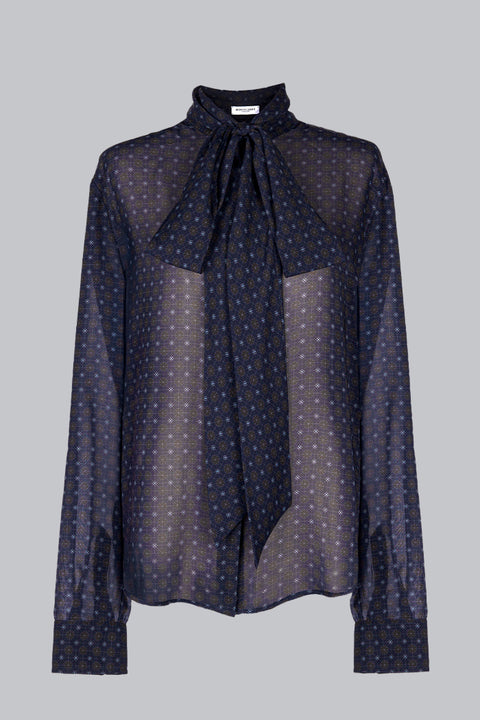 MOONLIGHT MOSAIC BOW SHIRT SM2646T
