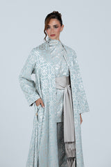 MNPF003 The Moonlight Motif Woven Abaya