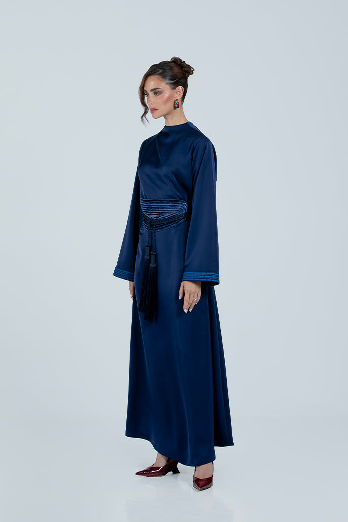 DCV2517 The Moonlight Velvet Abaya
