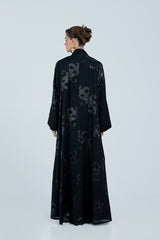 RMDCB2514 BLACK The Gilded Bloom Kaftan - Limited Edition