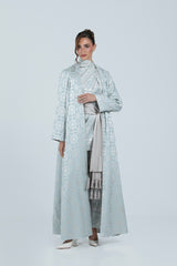 MNPF003 The Moonlight Motif Woven Abaya