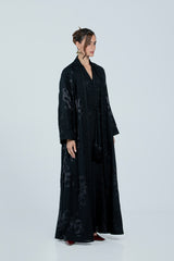 RMDCB2514 BLACK The Gilded Bloom Kaftan - Limited Edition