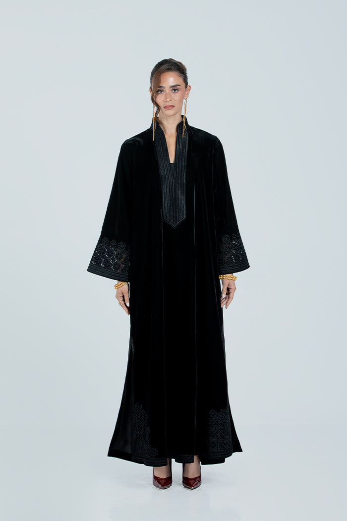 RMDJL2510 Moonlight Royal Velvet Jalabiya