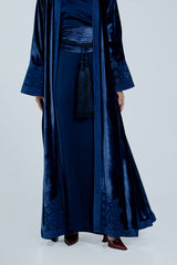 DCV2517 The Moonlight Velvet Abaya