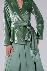 طقم جاكيت و تنورة  - MFW2610