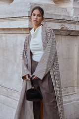 DC2520 Moonlight Monochrome Abaya