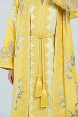 RMDCB2514 YELLOW The Gilded Bloom Kaftan - Limited Edition