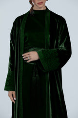 DCV2517 The Moonlight Velvet Abaya