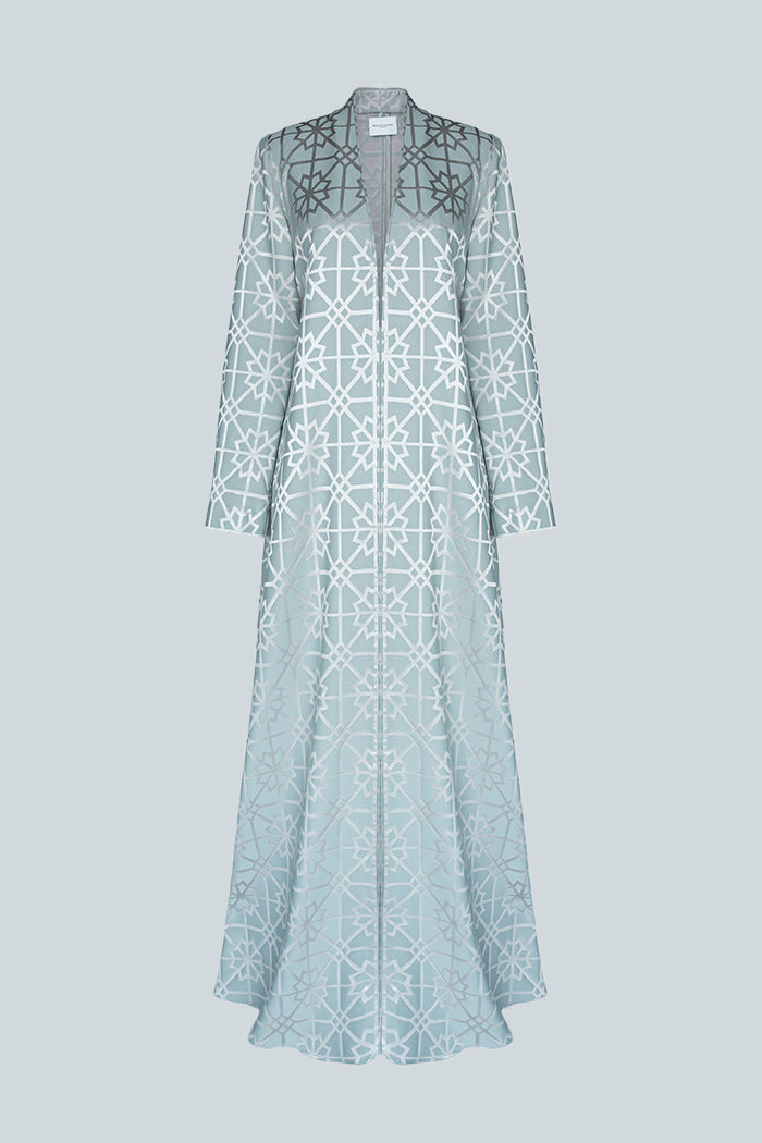 MNPF003 The Moonlight Motif Woven Abaya