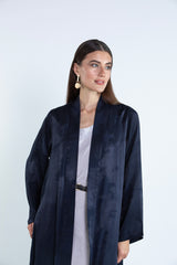 RTWS2502-BL LAYAN Textured Everyday Abaya
