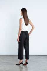 SM2507 Modest Suit Set in Premium Circle Jacquard