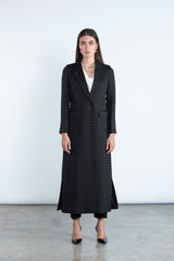 SM2507 Modest Suit Set in Premium Circle Jacquard