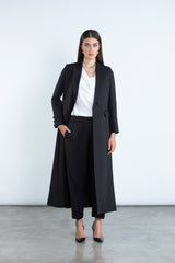 SM2508  Tailored Jacquard Suit Set with Matching Trousers and headscarf