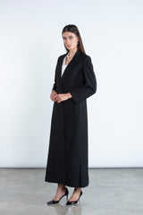 Chic black  full length blazer and trousers suit DC2007