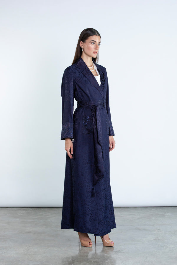SM2515-BLUE Full Length Eleganza Aura Suit