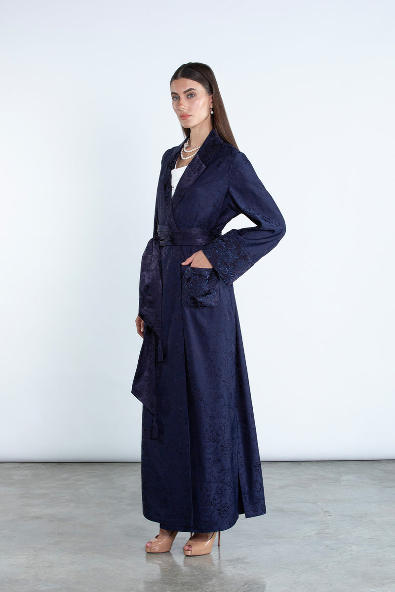 SM2515-BLUE Full Length Eleganza Aura Suit