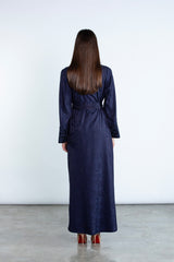 SM2515-BLUE Full Length Eleganza Aura Suit