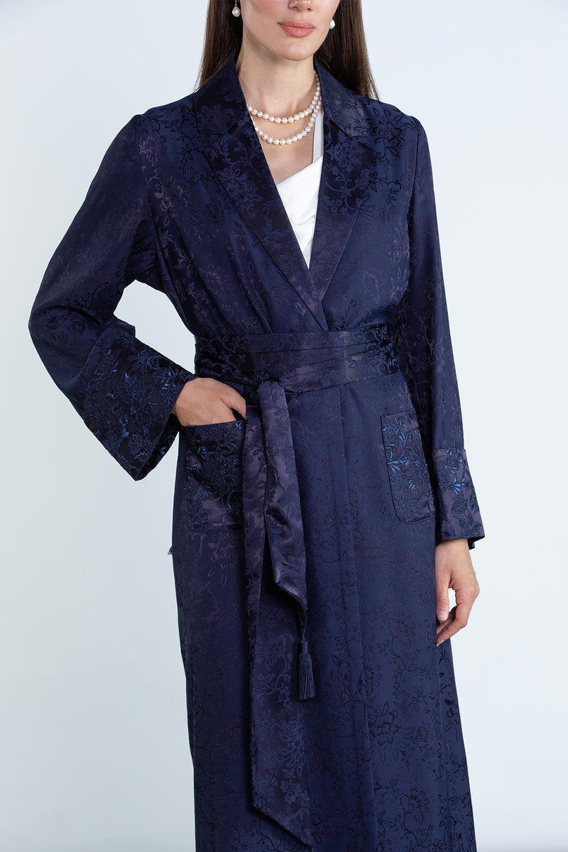 SM2515-BLUE Full Length Eleganza Aura Suit