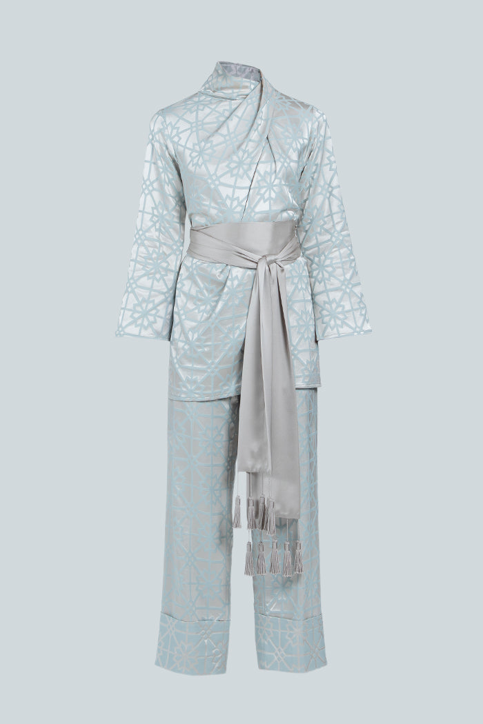 MNPF003-TT The Moonlight Motif Woven Top & Trouser Set