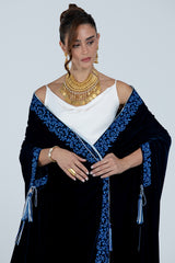 DCV2518 The Regal Velvet Cape Abaya