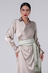 فستان حرير - MFW2602