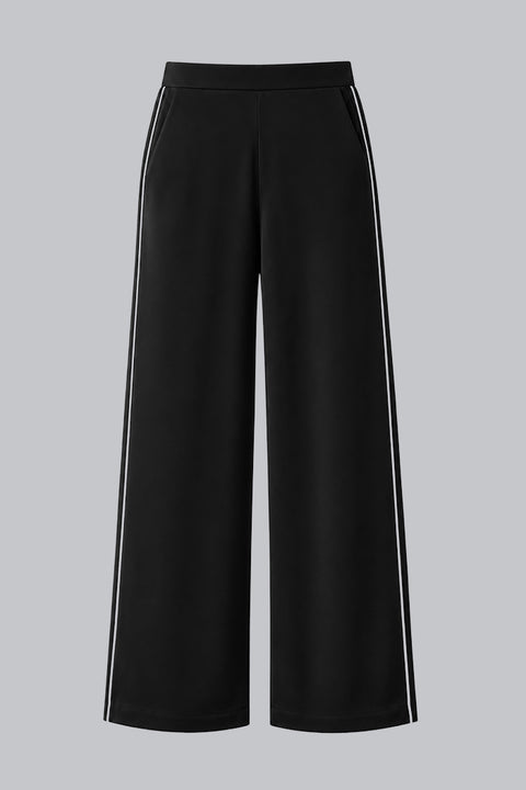 GLIDE SILK WIDE-LEG TROUSERS  SM2665T