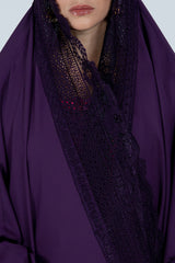 DC2521 Ethereal Lace Abaya - Limited Edition