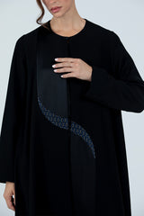 DC2515 The Elegant Shadows Abaya