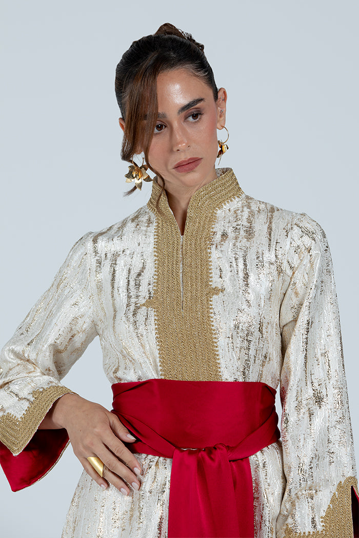 RMDTT2501-RED Crimson Glory Top & Trouser Set  – Limited Edition