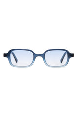 SUNGLASSES  RECTANGULAR II - DARK BLUE WITH LIGHT BLUE
