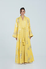 RMDCB2514 YELLOW The Gilded Bloom Kaftan - Limited Edition