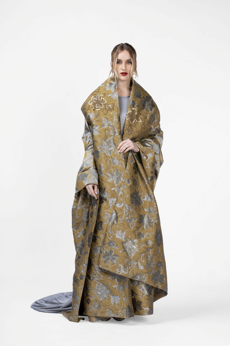 RMDHC2403 Silken Shadows Haute Couture Abaya