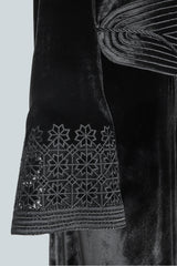 DCV2517 The Moonlight Velvet Abaya