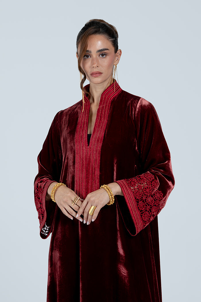 RMDJL2510 Moonlight Royal Velvet Jalabiya