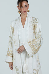 RMDCB2514 OFF WHITE The Gilded Bloom Kaftan - Limited Edition