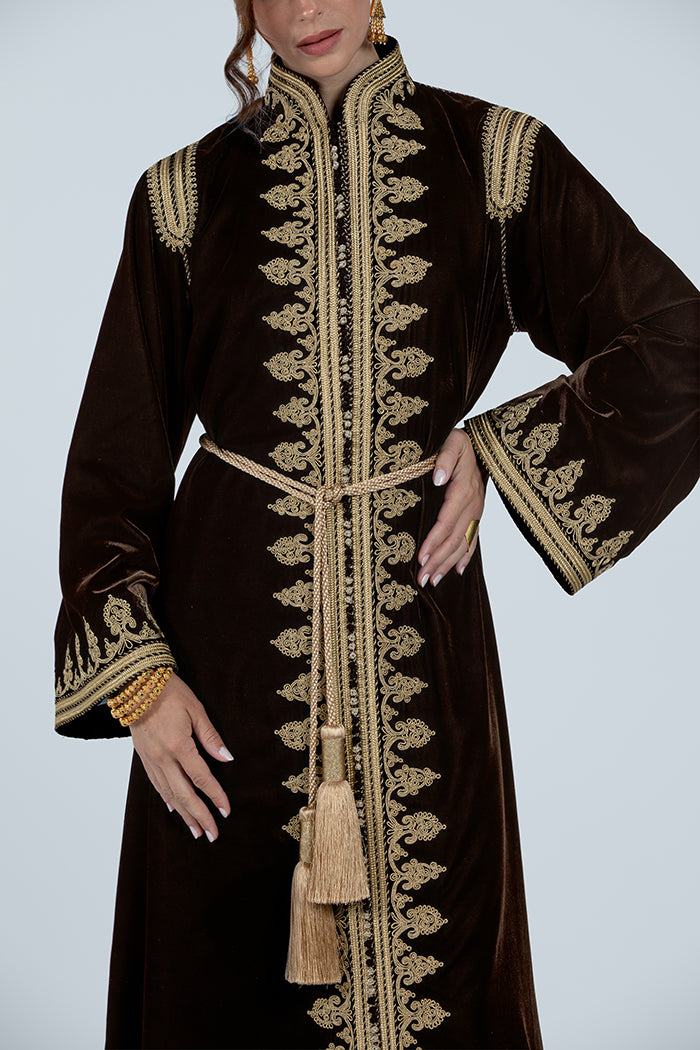 DCV2525 The Golden Legacy Kaftan