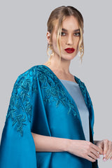 RMDHC2405 Infinite Blue Luxe Haute Couture Abaya