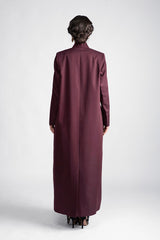 DCJ2303 جاكيت الأناقة الملكية بالطول الكامل