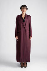 DCJ2303 جاكيت الأناقة الملكية بالطول الكامل