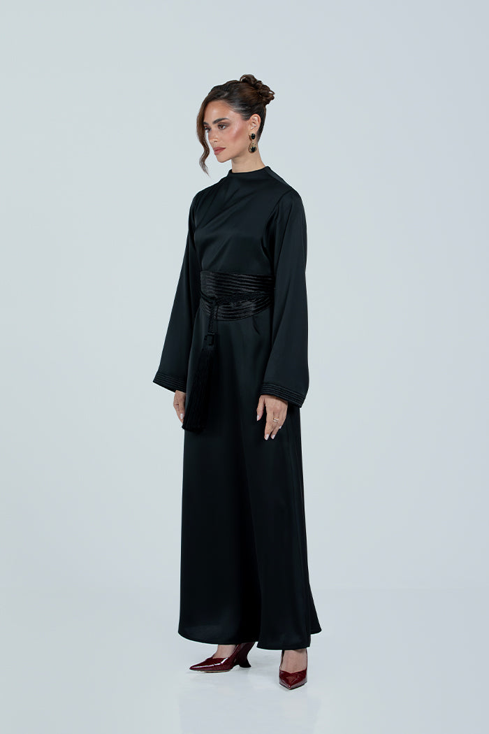 DCV2517 The Moonlight Velvet Abaya