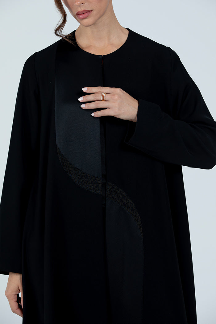 DC2515 The Elegant Shadows Abaya