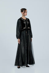 DCVHC2526 Celestial Noir Abaya
