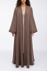 عباءة واسعة مميزة بتطريز مغربي  EDM2317C