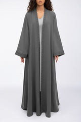 عباءة واسعة مميزة بتطريز مغربي  EDM2317C