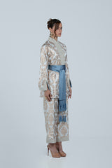 RMDTT2501-BLUE Glory of Serenity Top & Trouser Set - Limited Edition