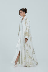 RMDCB2514 OFF WHITE The Gilded Bloom Kaftan - Limited Edition