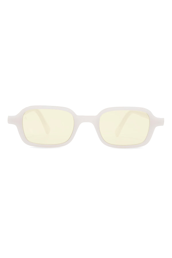 SUNGLASSES RECTANGULAR II - SHINY BEIGE