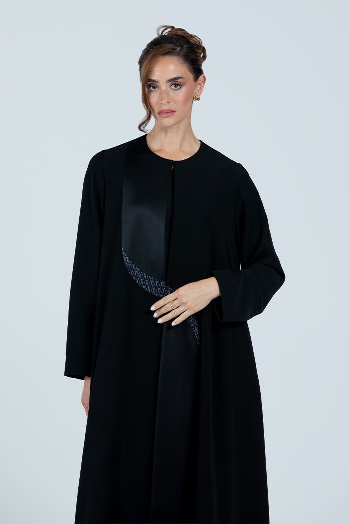 DC2515 The Elegant Shadows Abaya