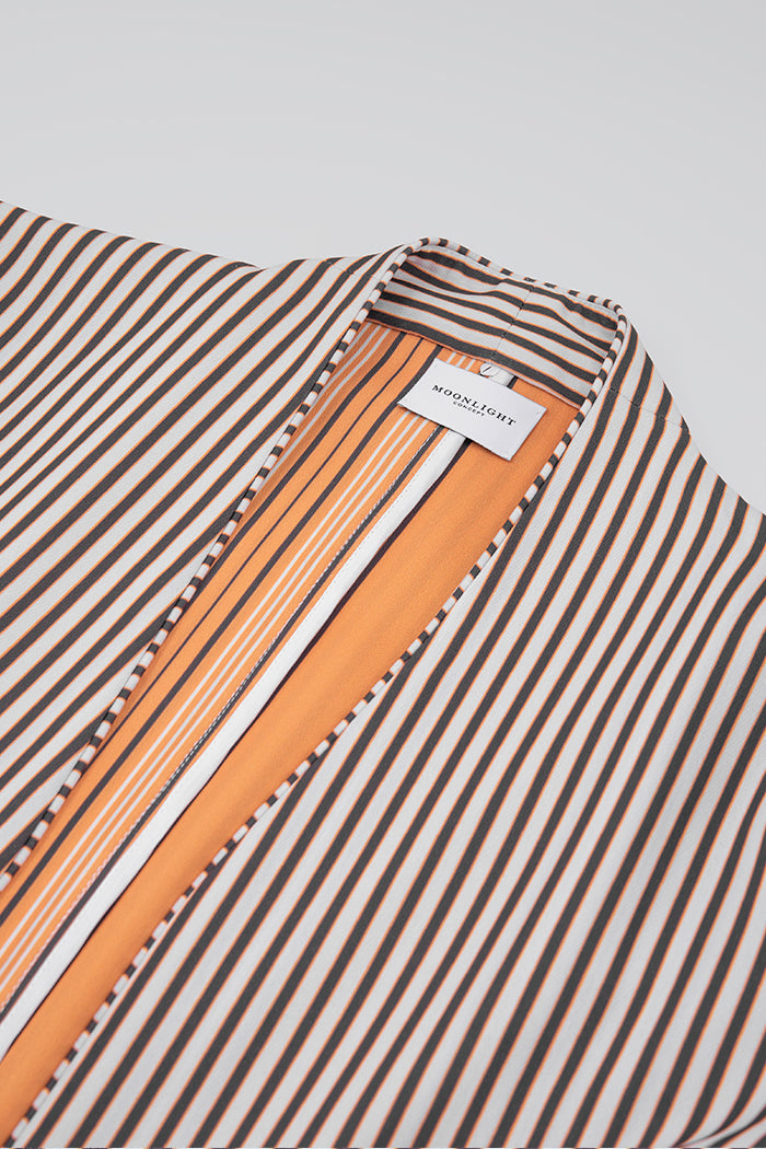 DC2520 Moonlight Monochrome Abaya