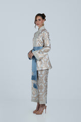 RMDTT2501-BLUE Glory of Serenity Top & Trouser Set - Limited Edition